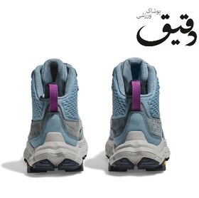 تصویر پوتین هوکا HOKA ANACAPA VIBRAM طوسی آبی سایز 42 HOKA ANACAPA VIBRAM