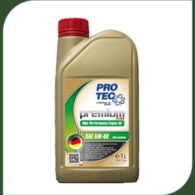 تصویر روغن موتور پروتک 5W40 SN یک لیتری PROTEC OIL 