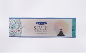 تصویر عود خوشبو کننده شاخه ای ساتیا Satya سون چاکرا (هفت چاکرا Seven Chakra) 7 Chakra 7Chakra