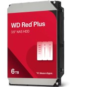 تصویر هارددیسک اینترنال وسترن دیجیتال قرمز پلاس مدل WD Red Plus NAS- WD60EFZX ظرفیت 6 ترابایت 