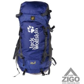 تصویر کوله پشتی کوهنوردی ۶۰ لیتری جک ولف اسکین ا 60 liter mountaineering backpack jack wolf skin 60 liter mountaineering backpack jack wolf skin