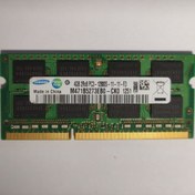 تصویر رم لپ تاپ DDR3 تک کاناله 1333 مگاهرتز سامسونگ مدل PC3-12800 ظرفیت 4 گیگابایت PC3-12800