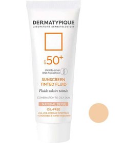 تصویر فلوئید ضد آفتاب رنگی SPF50 درماتیپیک Dermatypique مدل 001 حجم 50ml 