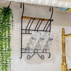 تصویر جا لیوانی آویز چوبدار کد ۳۵ 