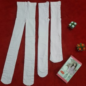 تصویر جوراب شلواری دخترانه صورتی روشن کد 88002 