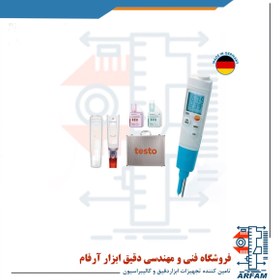 تصویر پی اچ متر مواد نیمه جامد مانند پنیر ،کره تستو TESTO 206pH2 PH Semi-solid 05632062 TESTO 206pH2