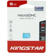 تصویر کارت حافظه MICROSD کینگ استار کلاس 10 ظرفیت 16 گیگابایت 