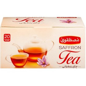 تصویر چای زعفرانی مصطفوی کیسه ای (20 عدد) Mustafavi saffron tea