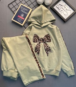 تصویر هودی شلوار دخترانه نیم بگ سایز 45تا65 کد 1005002 