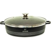 تصویر ماهیتابه لایف اسمایل مدل LUSHR-28BB قطر 28 سانتی متر LUSHR-28BB Life Smile 28 cm