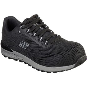 تصویر خرید اینترنتی کفش اسپورت زنانه سیاه برند skechers 22SKC010101 Erkek Bragoo Kompozit Burunlu Siyah S1p Rahat Spor Iş Ayakkabısı