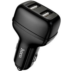 تصویر شارژر فندکی هوکو مدل Z36 لیدر Hoco Z36 Leader Dual USB Car Charger