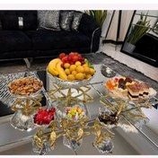 تصویر سرویس پذیرایی طرح لوتوس ست ۶تکه 