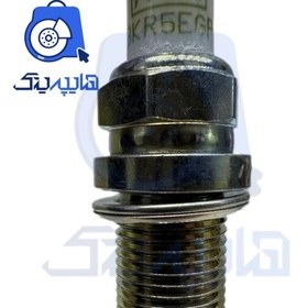 تصویر شمع سوزنی پلاتینیوم پایه کوتاه کد گرم برند ان جی کا NGK (بسته۴عددی) ا NGK Spark Plug BKR5EGP 7090 Platinum Alloy JAPAN 