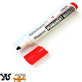 تصویر ماژیک غیر وایت برد heppoo رنگ قرمز سرگرد Heppoo Permanent Marker red