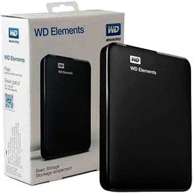 تصویر باکس هارد وسترن USB 3.0 به western Elements original sata 