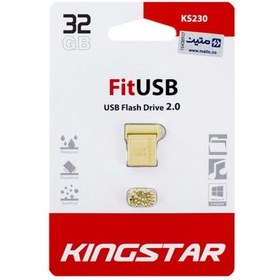 تصویر فلش مموری USB2 کینگ استار 16 گیگ بدنه روی flash memory 16 gig kingstar