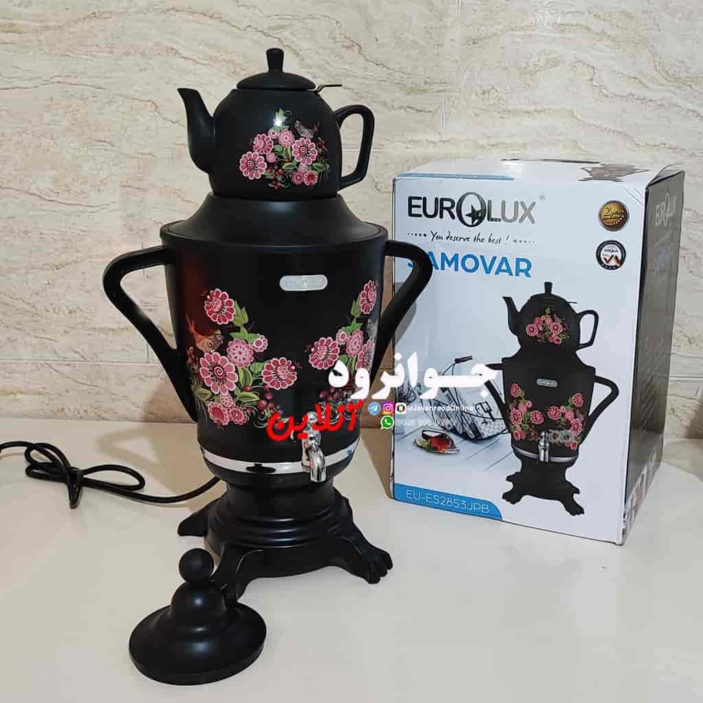 3.2L Stainless Steel Electric Samovar with Thermometer and Porcelain Teapot  - China Tea Maker and Kettle price