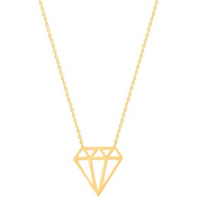 تصویر گردنبند طلا الماس 