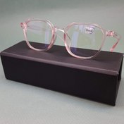 تصویر عینک طبی آبی شفاف 