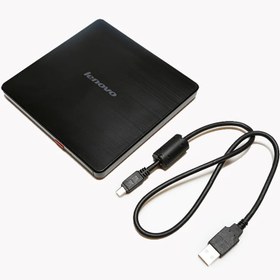 تصویر درایو DVD اکسترنال لنوو مدل DB65 Lenovo DB65 External DVD Drive