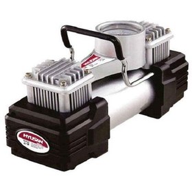 تصویر پمپ باد فندکی دوسیلندر هیوسان مدل S-2012 Heosan two-cylinder lighter air pump model S-2012