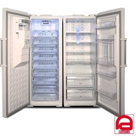 تصویر یخچال و فریزر دوقلو پلادیوم مدل Unique _ PD23 Paladium Twin Refrigerator Unique Model PDR23 / PDF23