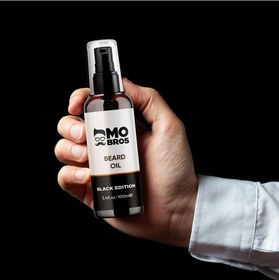 تصویر روغن ریش 100 میلی‌لیتری - نسخه مشکی برند mo bro's Beard Oil 100Ml - Black Edition