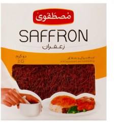 تصویر زعفران درجه یک مصطفوی مقدار 2 گرم Mostafavi Top Saffron 2gr