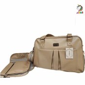 تصویر کیف وسایل کودک کوکالو ساک لوازم چرم چین دار 