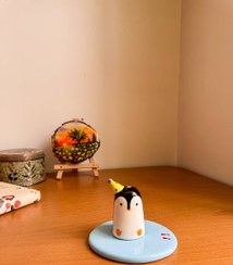 تصویر جاعودی پنگوئنی سرامیکی 