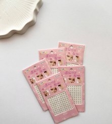 تصویر نگین چسبی سایز ریز برای مو و صورت 