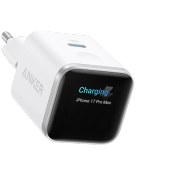 تصویر شارژر دیواری فست شارژ Anker Nano A121D توان 45 وات با نمایشگر هوشمند 