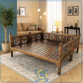 تصویر تخت سنتی 200*200 مدل TrK251 