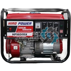 تصویر موتور برق هیرو پاور مدلHP9850DX HIRO POWER HP9850DX GENERATOR