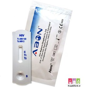 تصویر کیت تست ایدز یا آزمایش hiv 