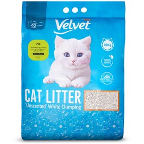 تصویر خاک گربه ولوت پت مدل pro وزن ۱۰ کیلویی 