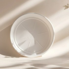 تصویر زیر گلدانی پلاستیکی سفید - 3010 