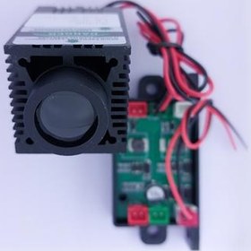 تصویر ماژول لیزر 532 نانومتر 30 میلی‌وات با مقطع دایره‌ای 