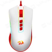 تصویر ماوس گیمینگ باسیم ردراگون مدل COBRA M711C Red White ا Redragon COBRA M711C Red White Wired Gaming Mouse Redragon COBRA M711C Red White Wired Gaming Mouse