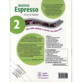 تصویر کتاب ایتالیایی نوو اسپرسو دو A2 Nuovo Espresso A2 (Libro Studente 2)