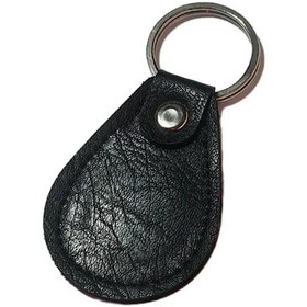 تصویر تگ چرمی 125 - سفید 