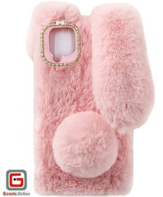 تصویر کاور مدل خرگوشی مناسب برای گوشی موبایل سامسونگ مدل Galaxy A22 4G Bunny Cover Case for Samsung Galaxy A22 4G