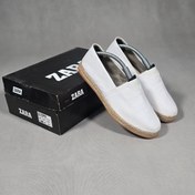 تصویر کفش کالج زنانه کنفی سایز ۴۳ سفید 