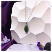 تصویر آویز سنگ یشم سبز کد N82 