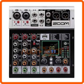 تصویر میکسر زوم مدل Q4 ۴ کانال 