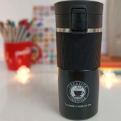 تصویر تراول ماگ دور سیلیکونی ۵۰۰ میلی لیتر 