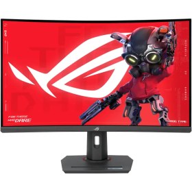 تصویر مانیتور خمیده گیمینگ ایسوس مدل ROG Strix XG32WCMS سایز 31.5 اینچ ASUS ROG Strix XG32WCMS 280Hz 1ms Fast VA 31.5 inch Curved Gaming Monitor