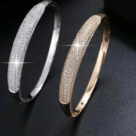 تصویر دستبند استاریا New Starry Sky Series Single-Sided Full Inlaid Cubic Zirconia Bracelet, Niche Personality Accessories