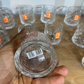 تصویر ست ۶ عددی لیوان چرخشی دلی مدل بامبو 